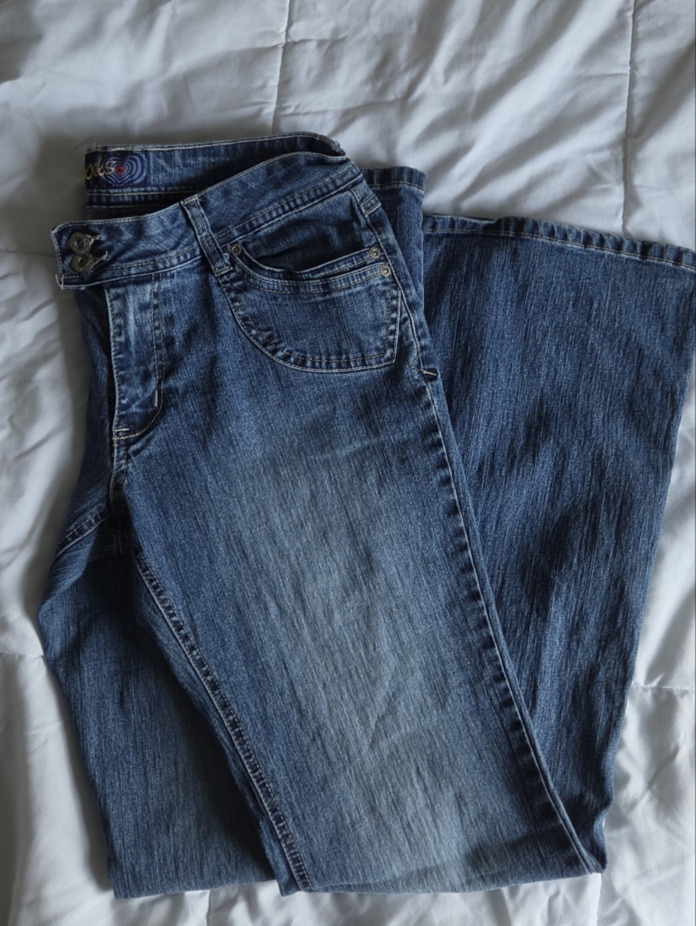 Angels Jeans Low Rise Boot Cut - Picture 4 of 5